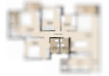 Prestige Thane West 3BHK Plan